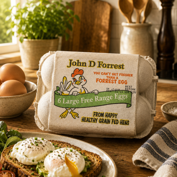 6x Large Free Range Eggs 